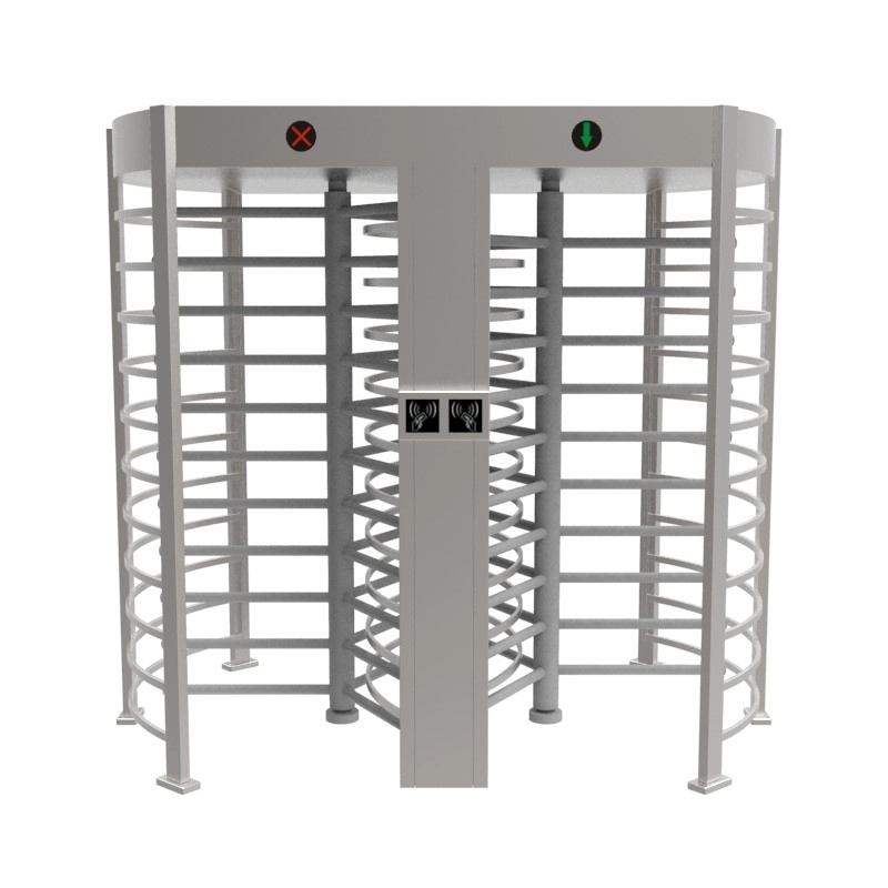 LD-Q808 Security Entrance Full Height Turnstile Door Access Control System