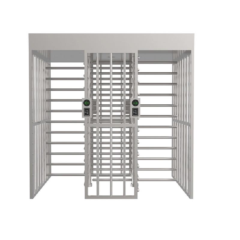 LD-Q804 Double Gates Full Height Turnstile Rfid Gate Access Control Systems