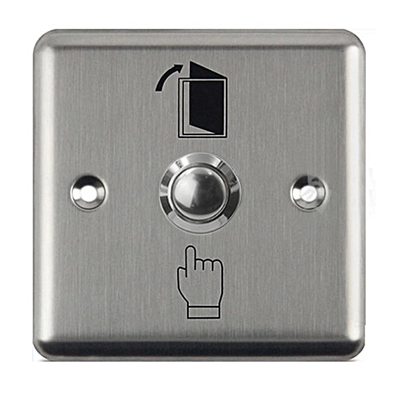 Stainless Steel Access Control System Button