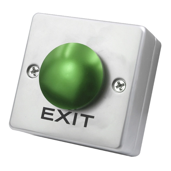 Zinc Alloy Metal Emergency Stop Mushroom Exit Push Button