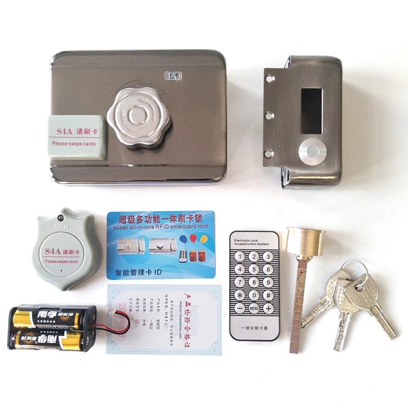 DC6V Battery Low Consumption Power To Open Rfid Electronic Cylinder Electric RIM door Lock