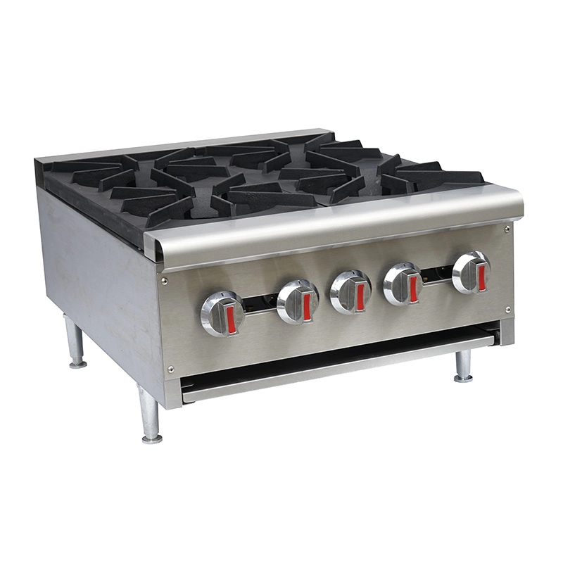 Commercial Countertop Gas 4 Burners Hot Plate