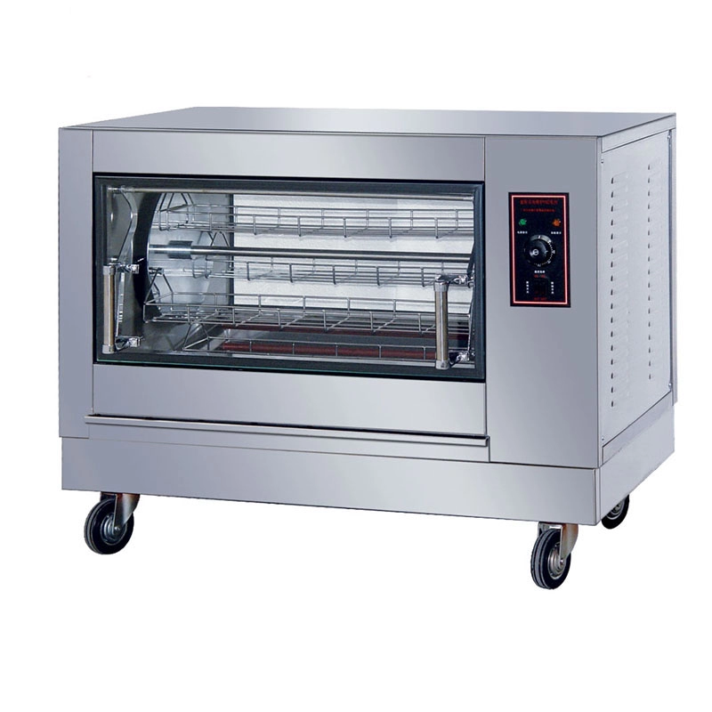 Electric 12 Bird Commercial Chicken Rotisserie Oven 230V/4500W