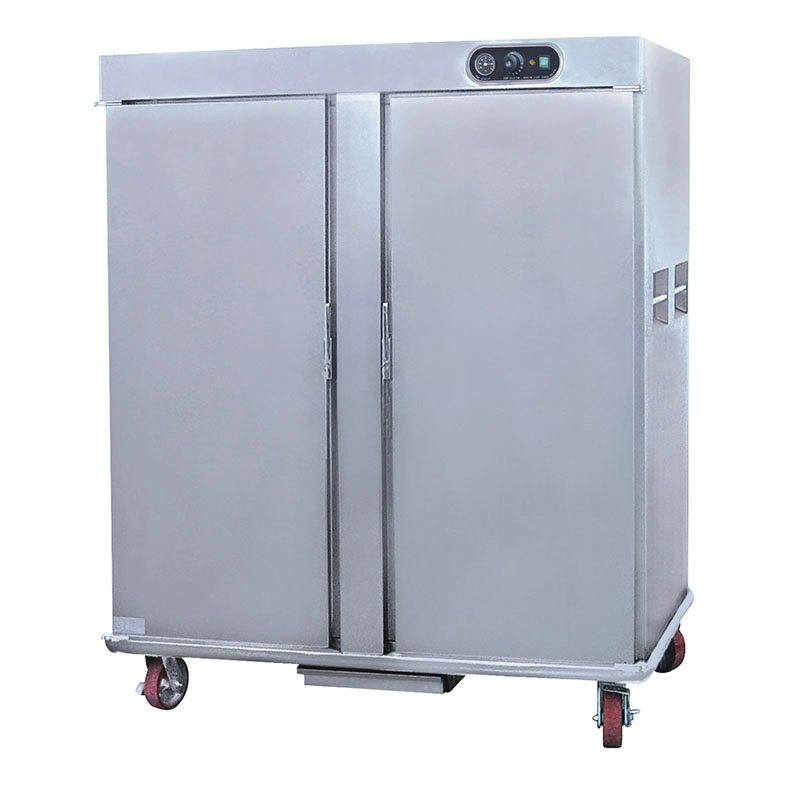 30-110°C 2570W Double Door Insulated Heated Holding Cabinet