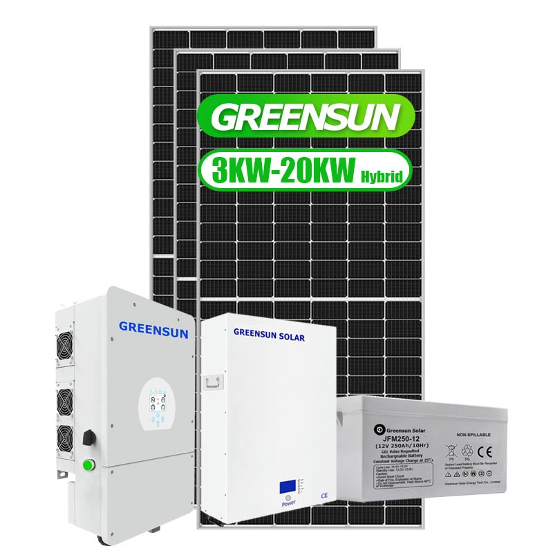 Split Phase 120v/240v Home Energy 5kw 10kw Storage Solar Power System for Sale