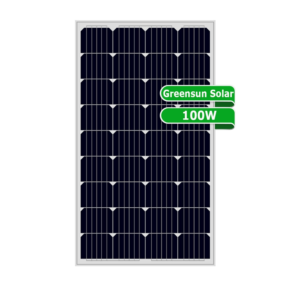 Small Solar Panel 5W 10W 20W 30W 50W 60W 80W Monocrystalline PV Module 12V 24V 36Cells