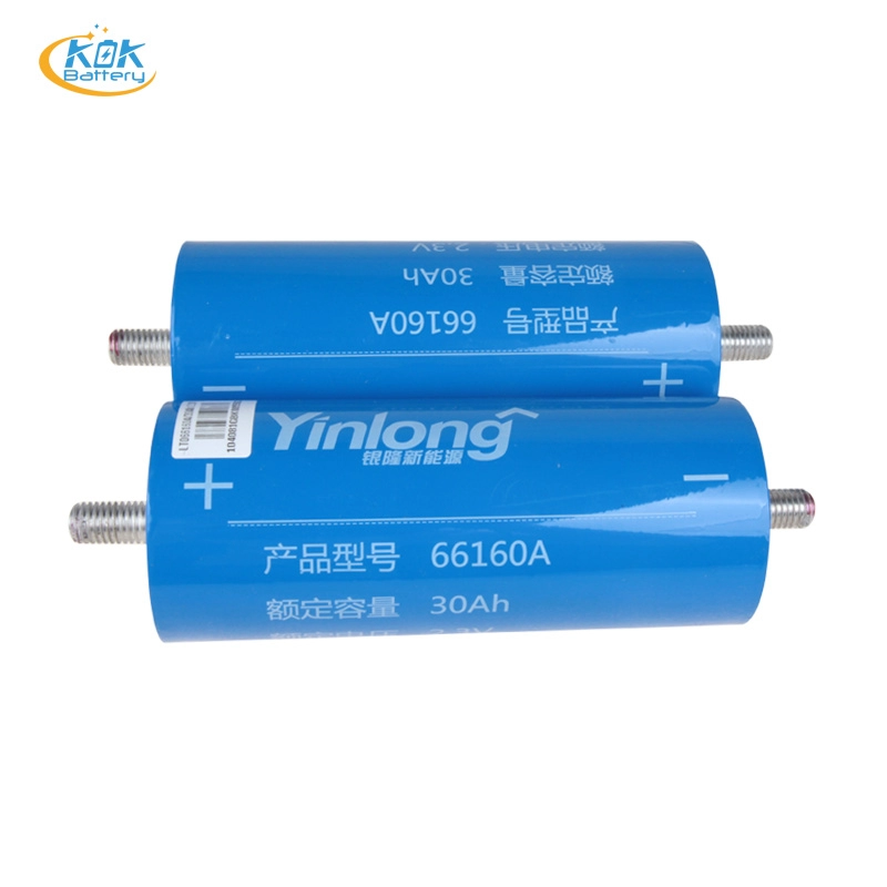 New product YINLONG LTO 66160 30ah 2.3v battery lto Lithium titanate battery