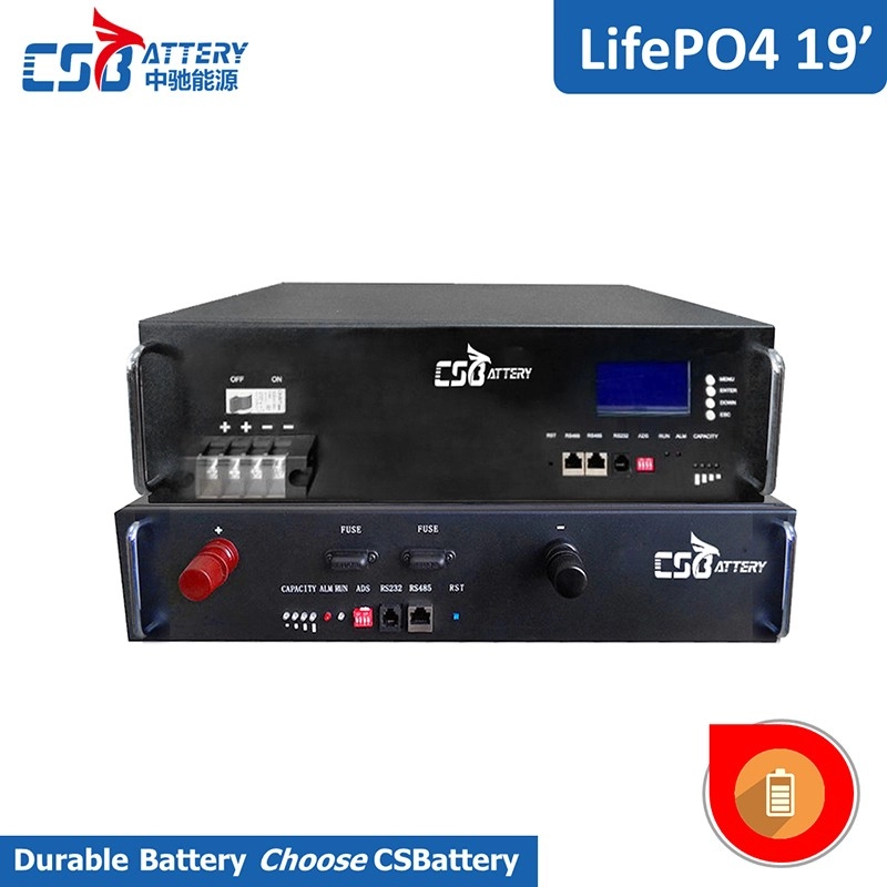 LPR12-50 12V 50Ah LifePO4 Batteries for 19’Rack