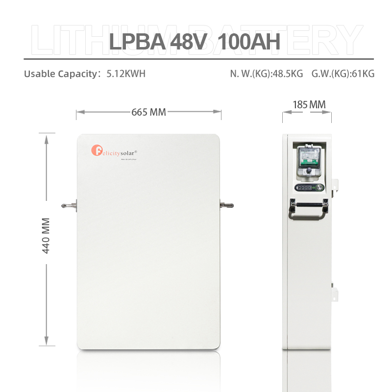 100 amp lithium lifepo4 solar battery