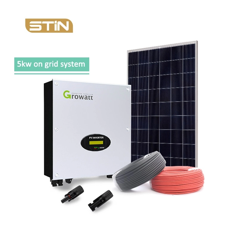5kw on grid solar power system for home use