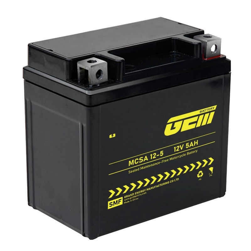 Fast engine starter battery for motorcycle