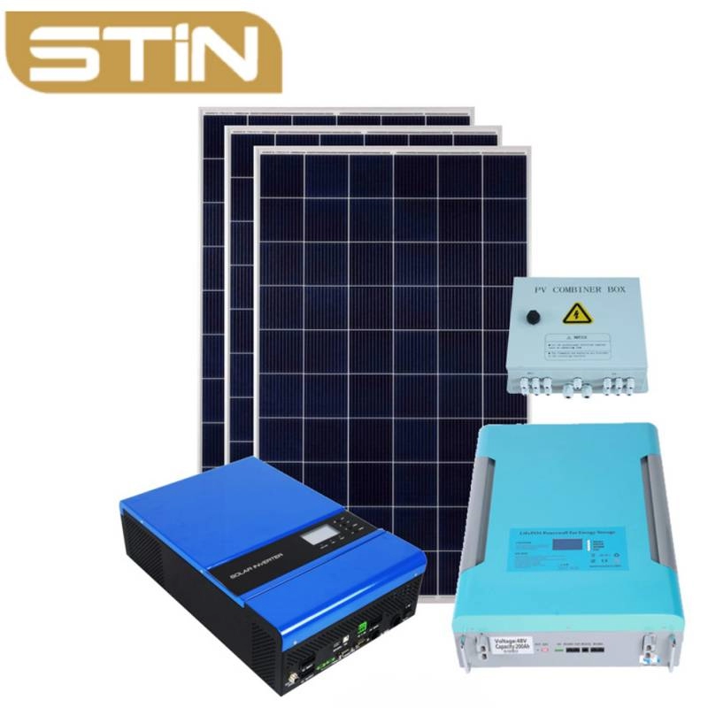 15kw off grid solar system compatiable with both gel battery and lifepo4 batery