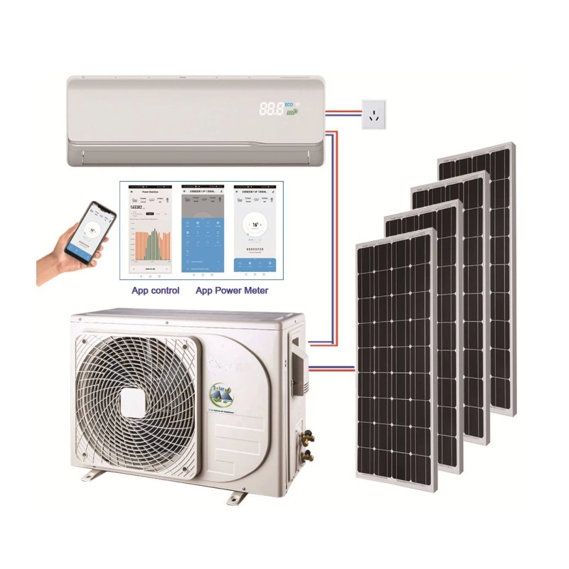 12000btu 18000btu 24000btu solar hybrid air conditioner