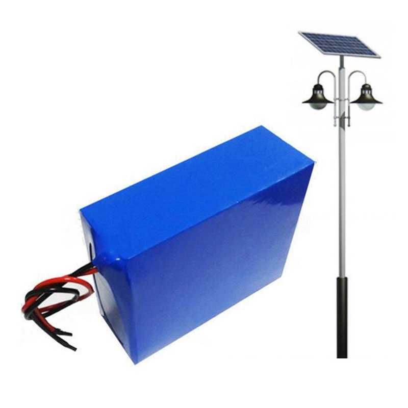 OEM High Capacity 22.2V 18650 Lithium Ion Cells Pack with Connectors Wires for Solar Street Light