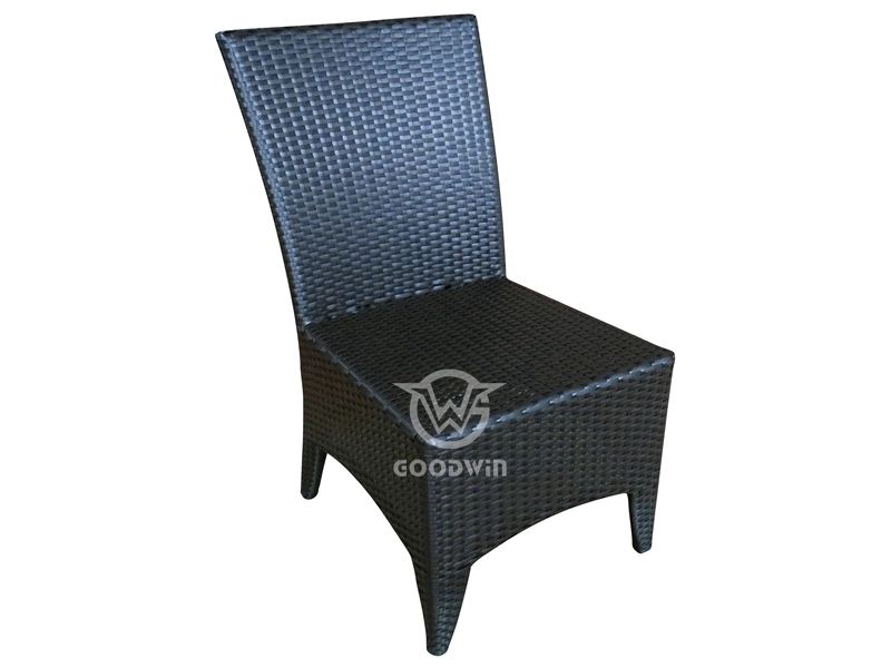 UV-resistant Patio Synthetic Rattan Side chair