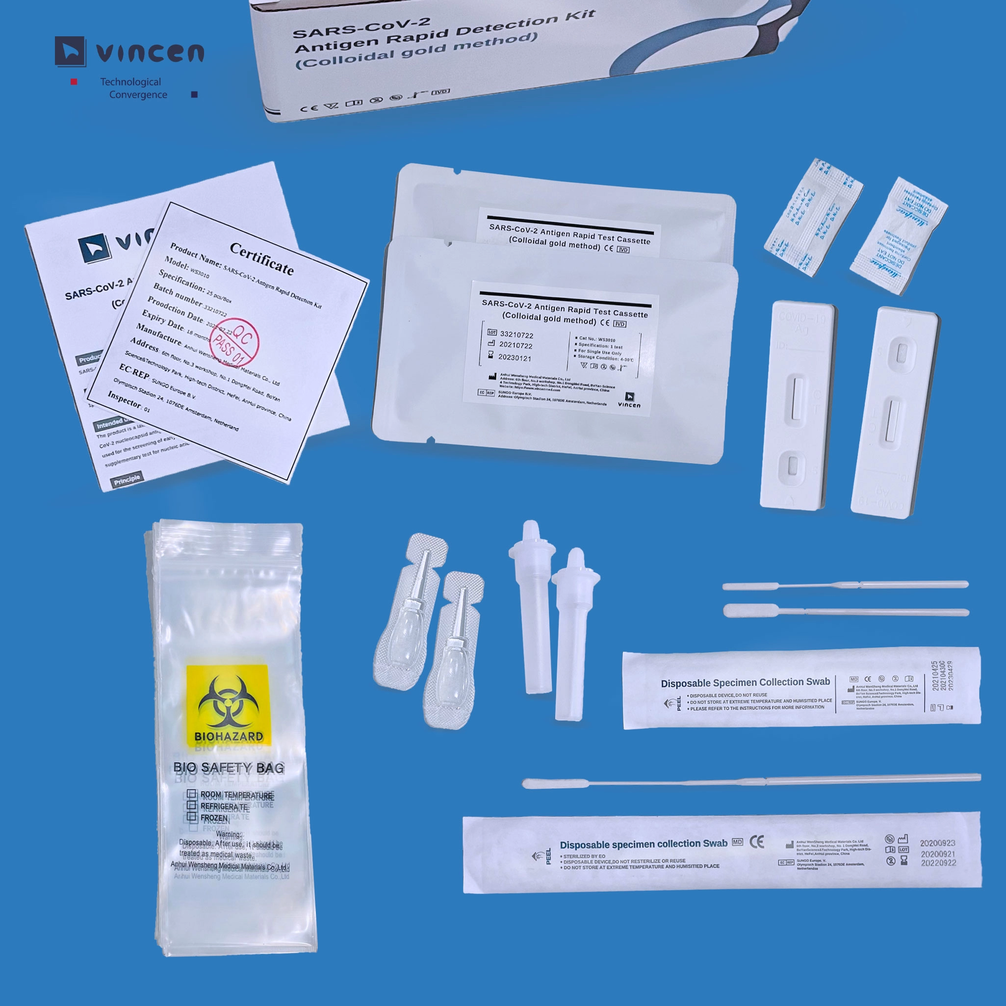 Rapid Antigen Test Kit (25 tests/kit)