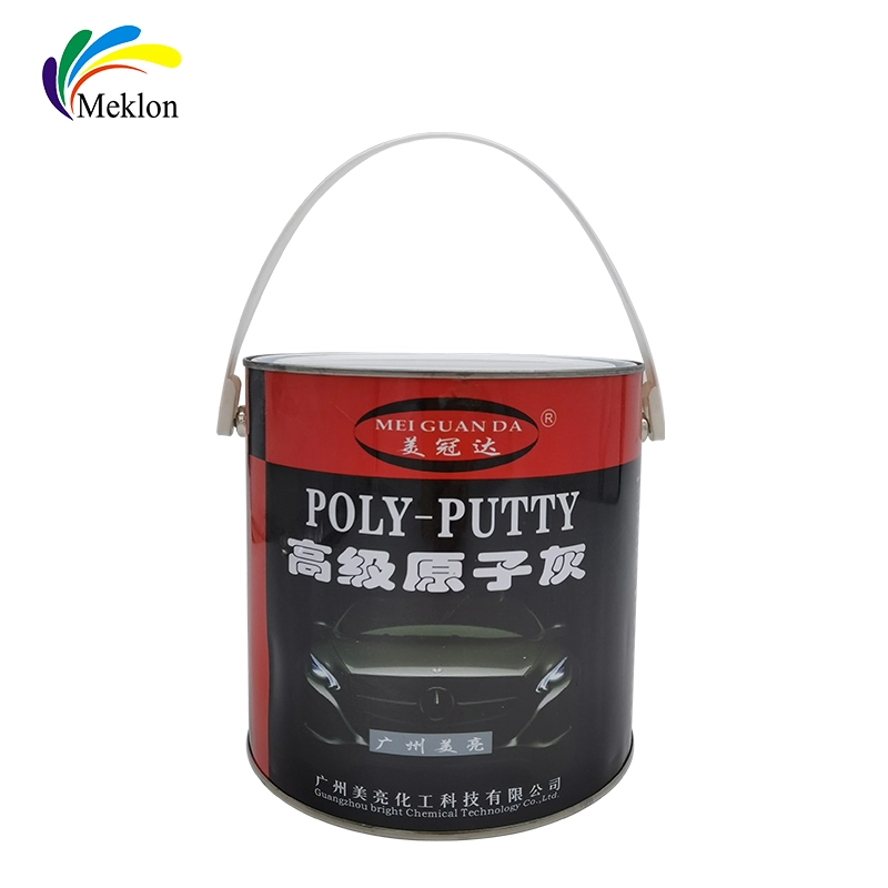 Transparent  Automobile Paint Car Repair Coating Auto Body Filler Polyester Putty