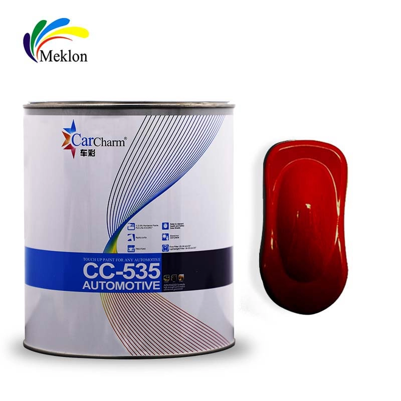 1K Strong Chemical Resistant Transparent Red Car Paint