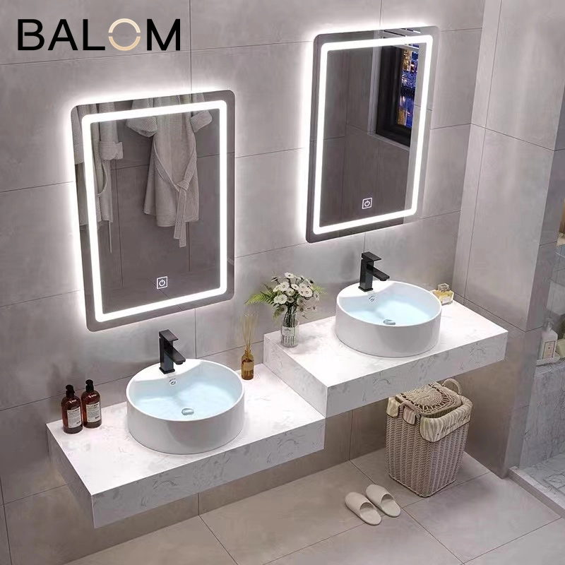 Smart Light Sensitive Double Use Bathroom Vanity
