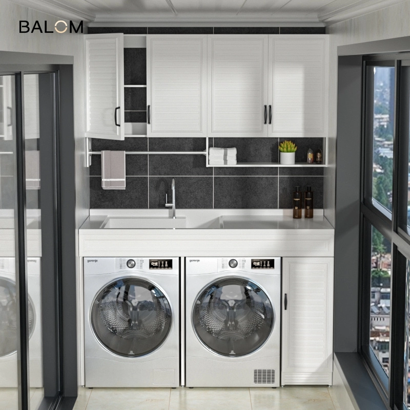 Multifunctional Storage For A Complete Laundry Room
