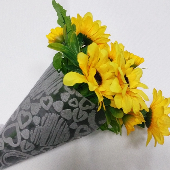 Custom Flower Non Woven Wrapping Paper