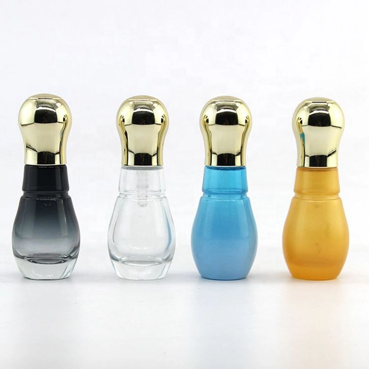 Luxury design skincare latex glass bottle