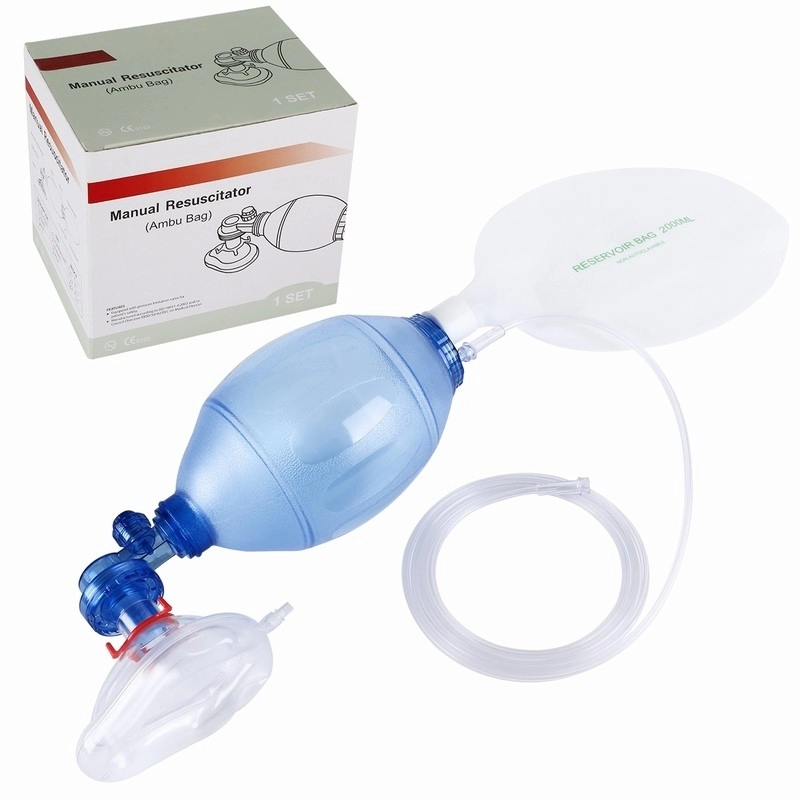 Adult disposable PVC manual resuscitator