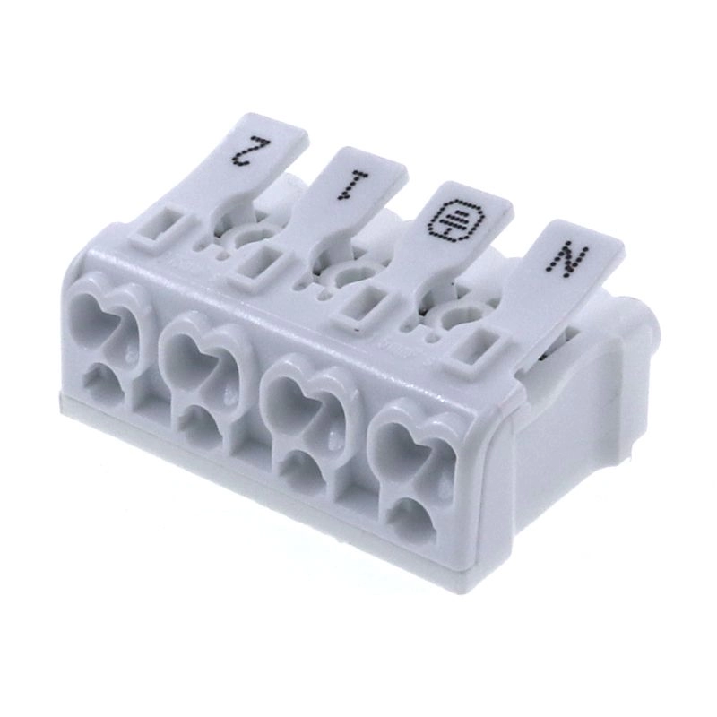 3 pin push wire joint connector for led lights