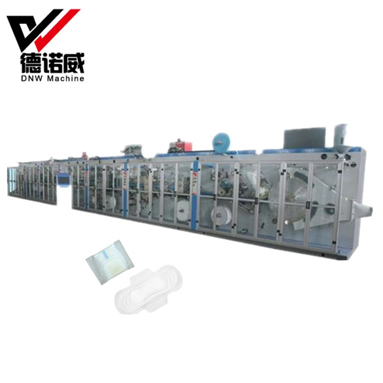 Stable Production Speed Low Cost Sanitary Napkin Machine
