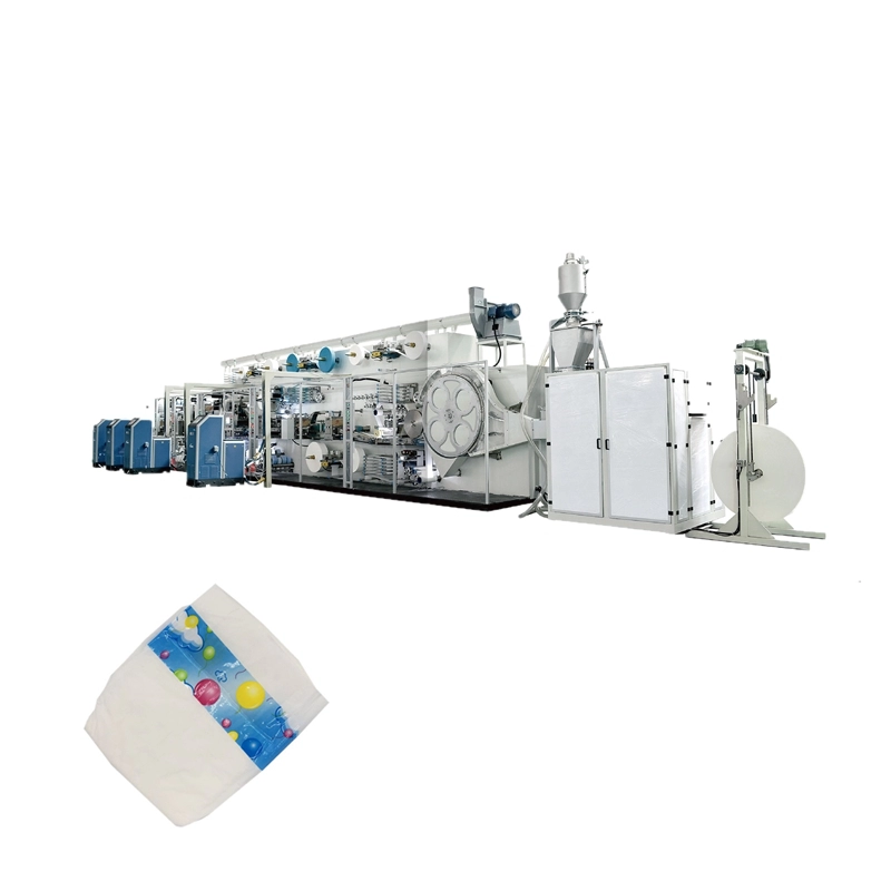 Hot Selling Professional baby pampers diaper machine semi automatic diaper production machine