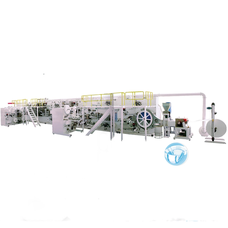 CE Certificate Semi automatic baby diaper packing machine with Longitudinal Folding System