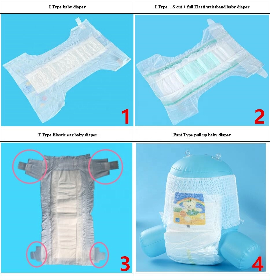 Hanwei Used Baby Diaper Manufacturing Machine