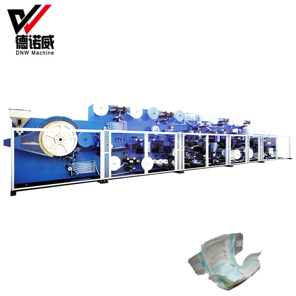 High Speed Brand New CE Certificated Disposable Baby Diaper Production Line Making Machine