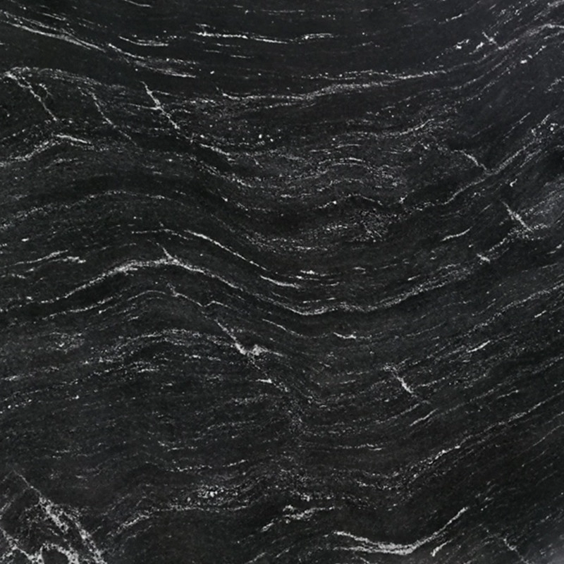 China Black Snowflake Granite Polished Slabs