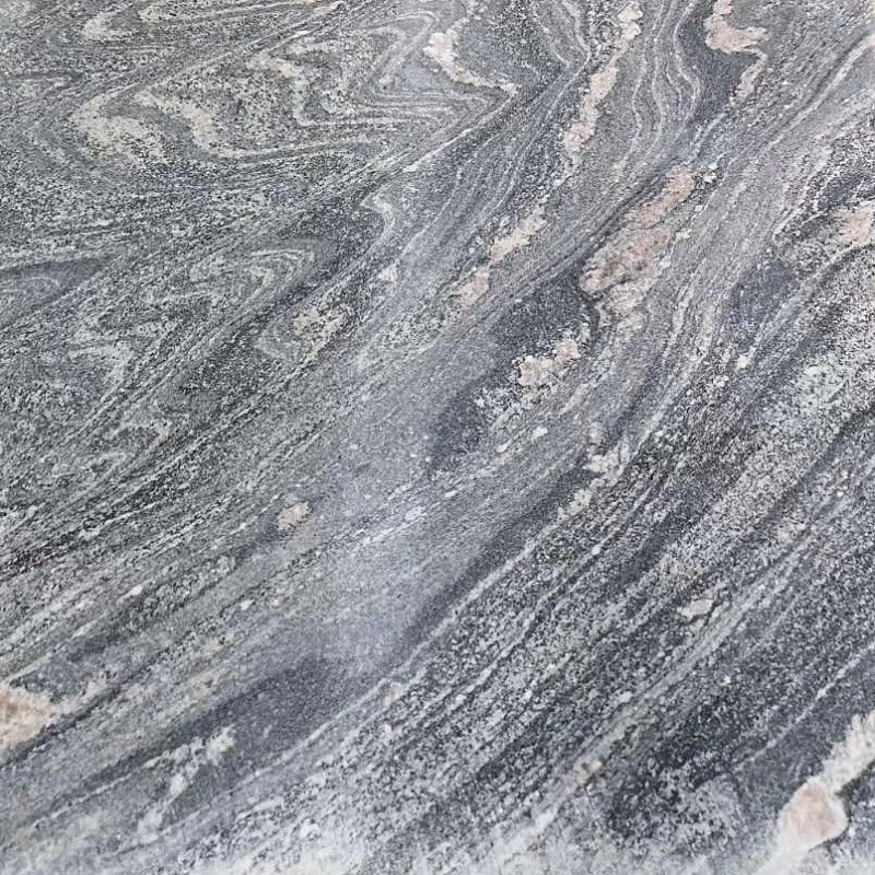 China Juparana Sand Wave Grey Granite Floor Tiles