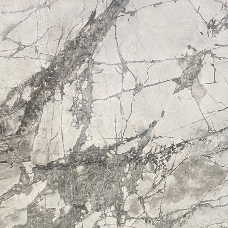 Turkey Invisible Grey Marble Polished Slabs