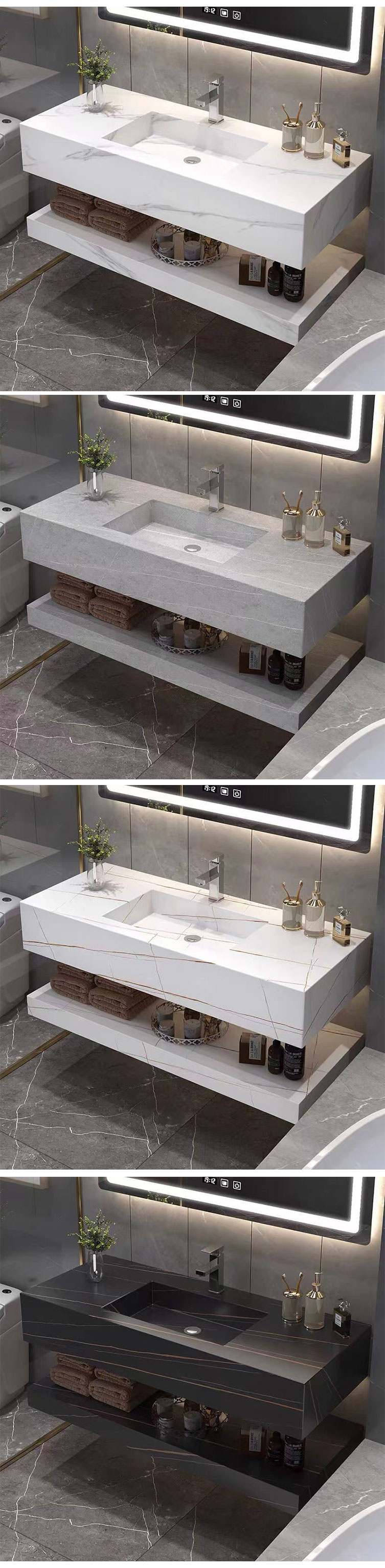 customized marble basin sink