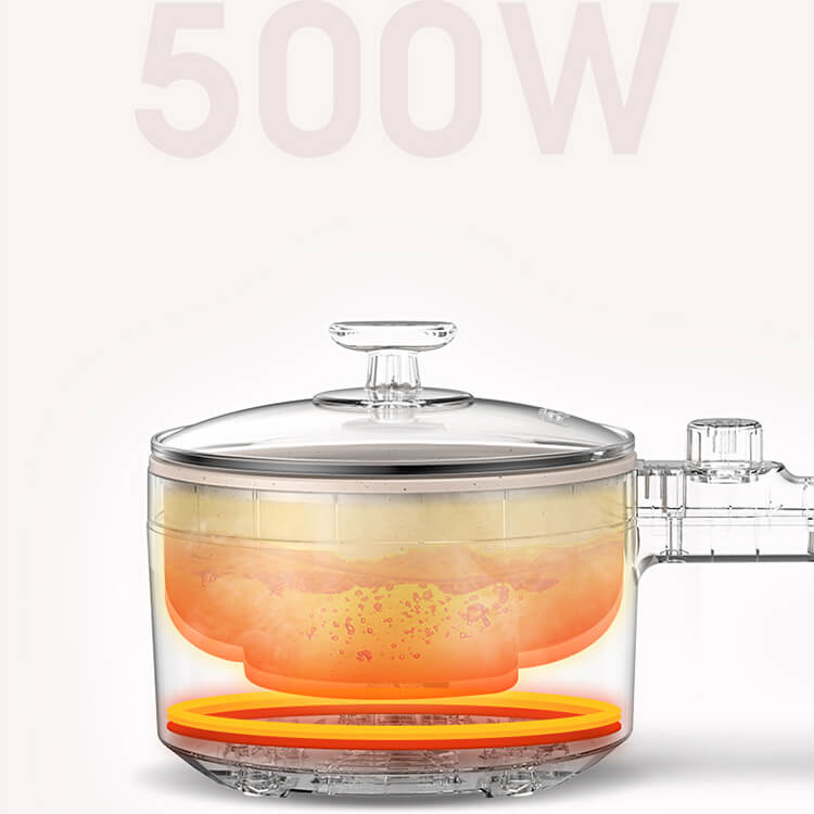500W electric cooking pot