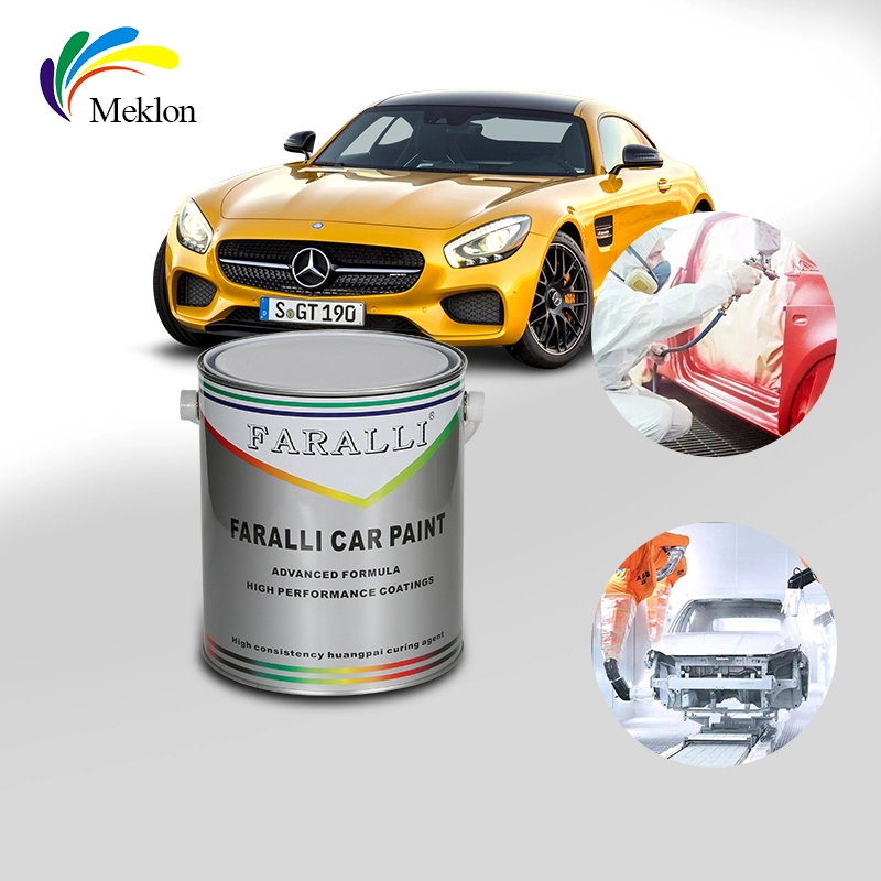 Crystal yellow Pearl Car Refinish Paint Wholesale Affordable Product Good Quality