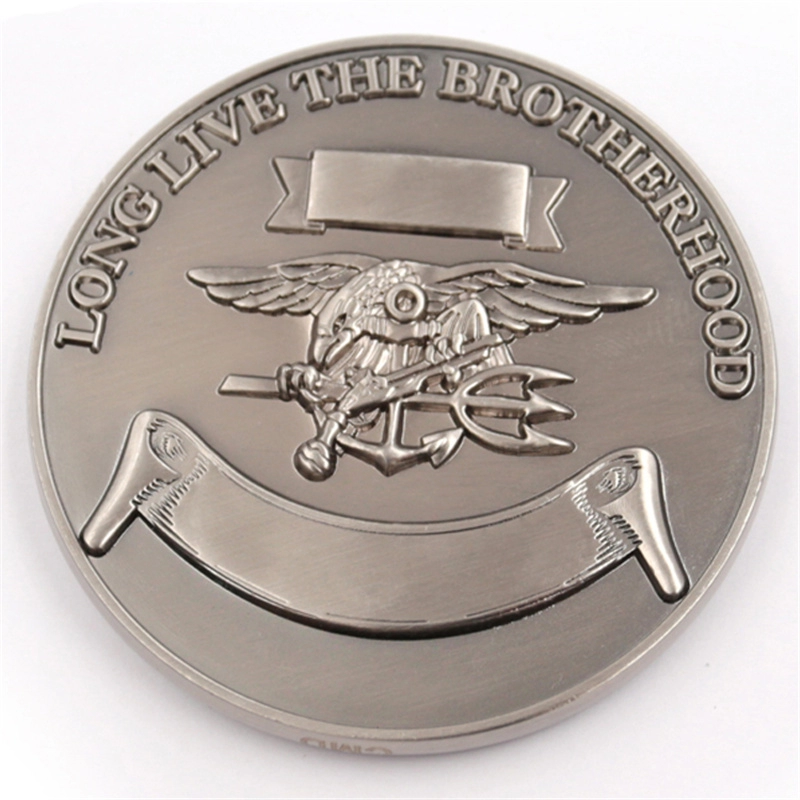 Manufacturer custom 3d metal commemorative coins