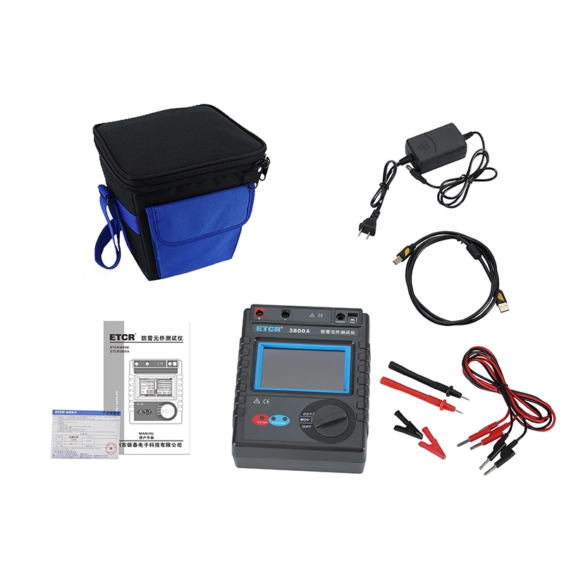 ETCR3800A Lightning Protection Component Tester