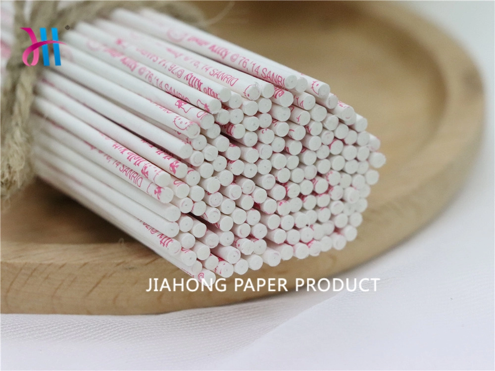 Multi Colour Printed Pattern Paper Sticks for Cotton Swabs 2.45*73mm