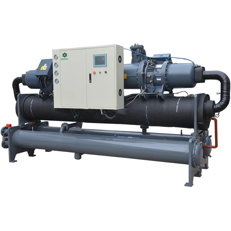 Screw Chiller Water Cooled with Double Compressors System