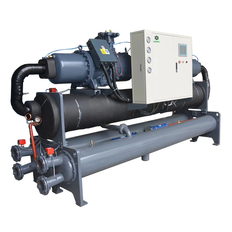 Screw Chiller Water Cooled with Double Compressors System