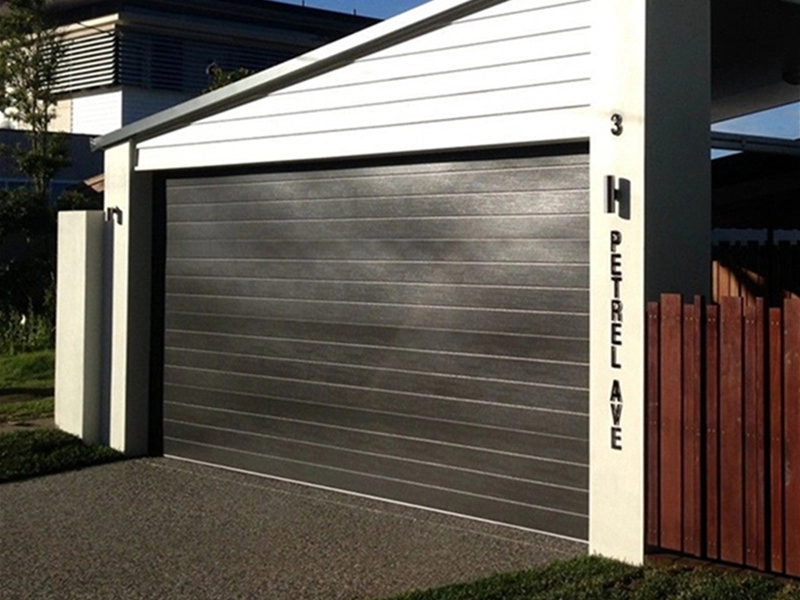 LD-HG82 residential solid galvanized steel roller shutter door