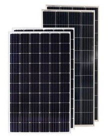 Monocrystalline panel hybrid solar kit
