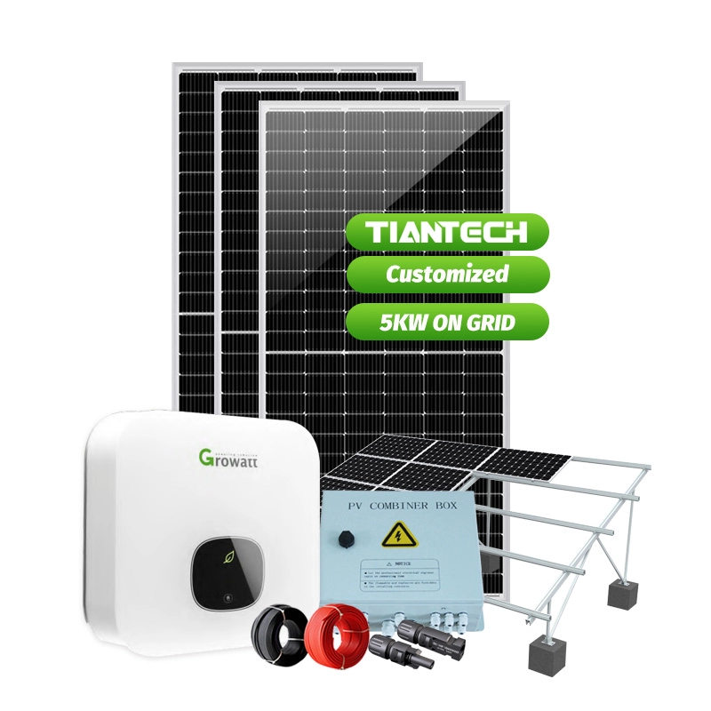 2.5KW-6KW Solar Home Grid-connection Complete Solar Power kit Price