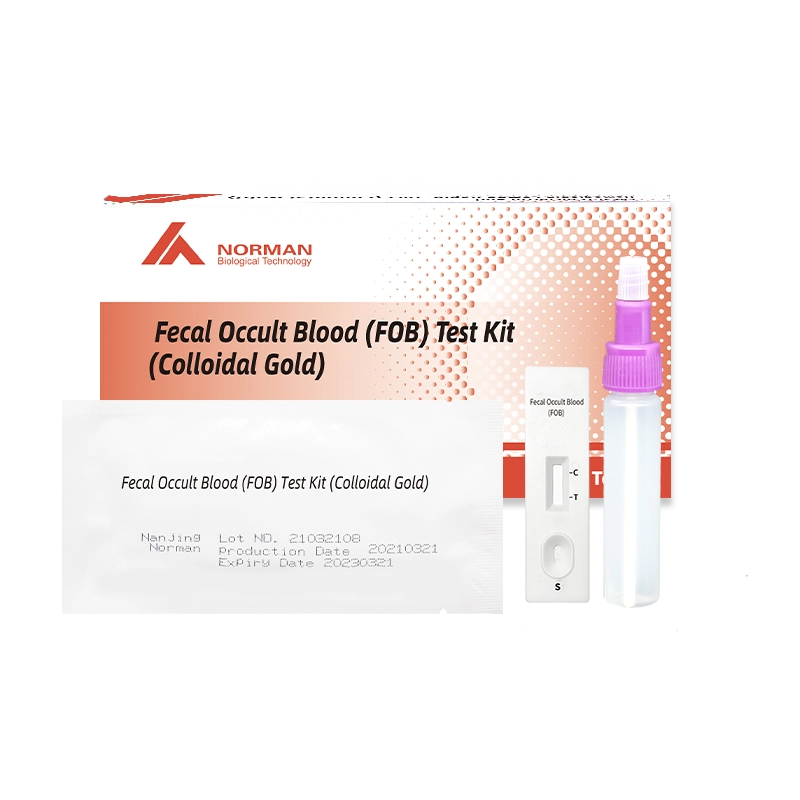 Fecal Occult Blood (FOB) Test Kit (Colloidal Gold)