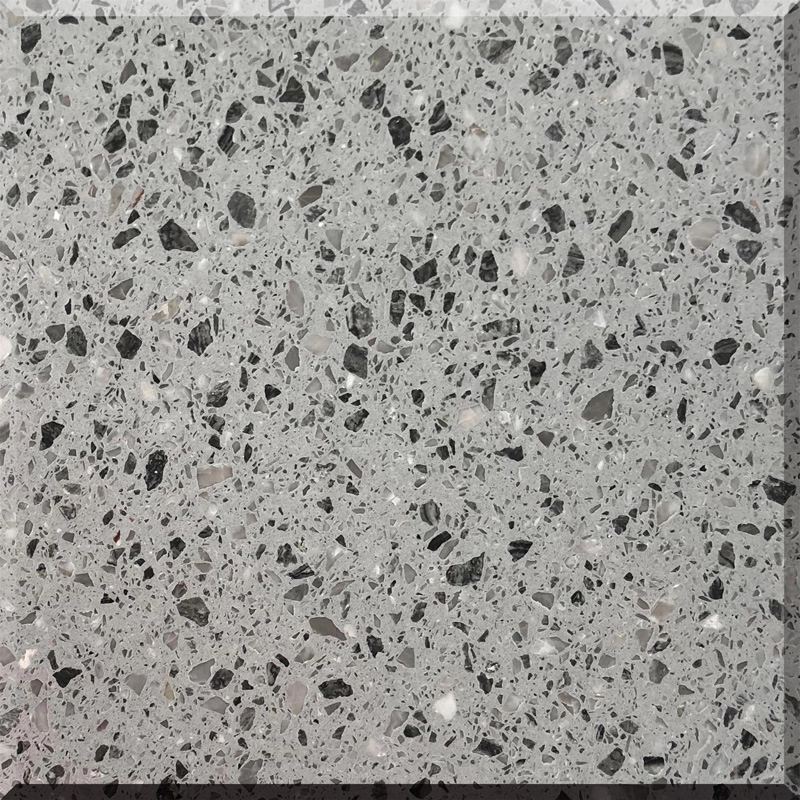 Gray Terrazzo Tile WT-G607 Terrazzo Flooring Terrazzo Countertop