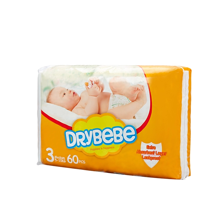 Drybebe Rash Free Baby Diapers Medium Size
